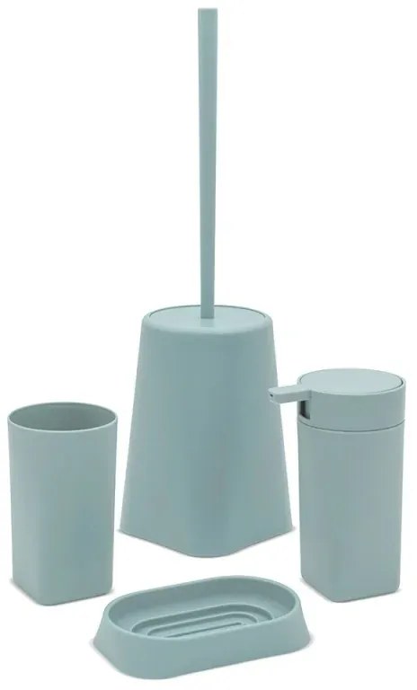 Set completo accessori bagno acquamarina in abs Tender