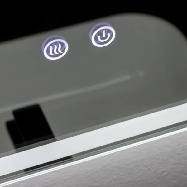 Brilagi - Specchio da bagno LED dimmerabile, riscaldato, con retroilluminazione BELLA LED/19W/230V 60x90 cm IP44