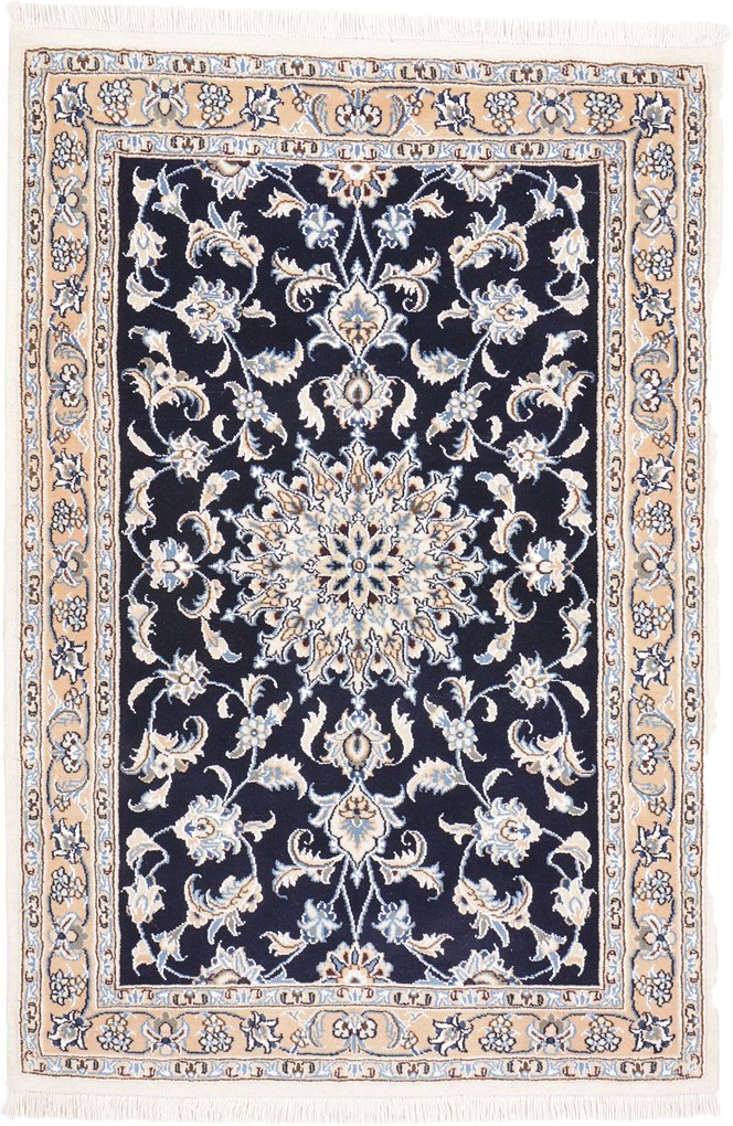 Nain Tappeto persiano 100x150 (Iran) Annodato A Mano