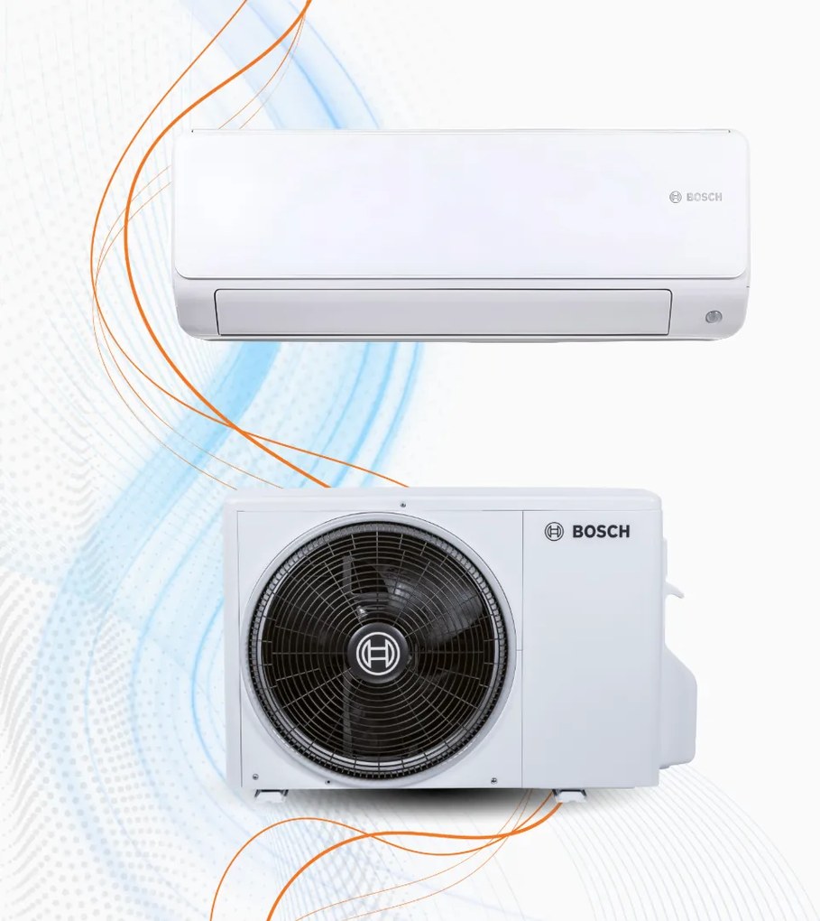 Climatizzatore Bosch Climate 6000i Inverter R-32 WiFi, 9.000