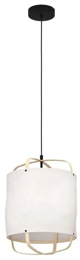 Eglo 43874 - Lampadario a sospensione con filo SURFLEET 1xE27/40W/230V