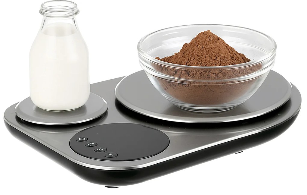 Bilancia da cucina digitale doppia piattaforma SmartChef