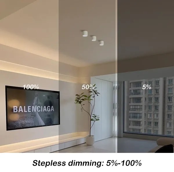 Immax NEO 07241L - Lampada LED dimmerabile RONDATE 18W/230V 11,5cm Wi-Fi Tuya