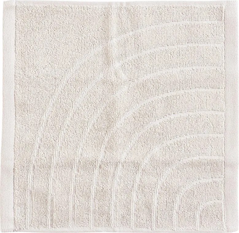 Asciugamano tipo terry grigio chiaro in cotone 30x30 cm Time – Zone