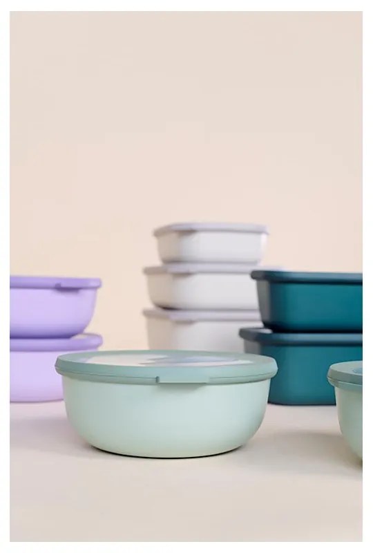 Scatole per alimenti in set da 3 Vivid lilac - Mepal