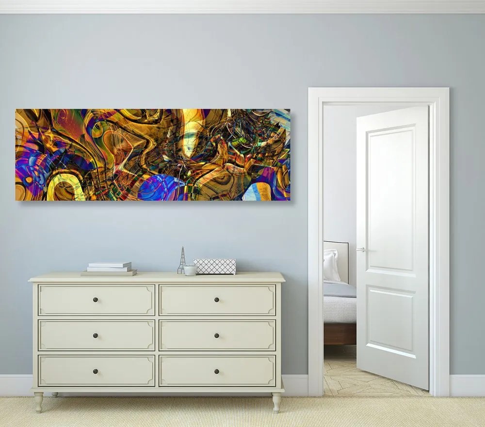 Quadro su tela – Arte piena di astrattismo