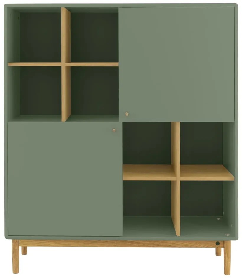 Libreria verde 118x138 cm Color Living - Tom Tailor