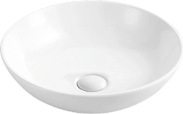Lavabo bagno da appoggio bacinella in ceramica | KLIT-4150 - KAMALU