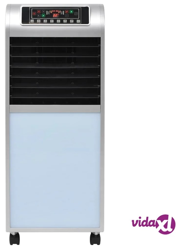 vidaXL Climatizzatore Portatile 120 W 8 L 385 m³/h 37,5x35x94,5 cm