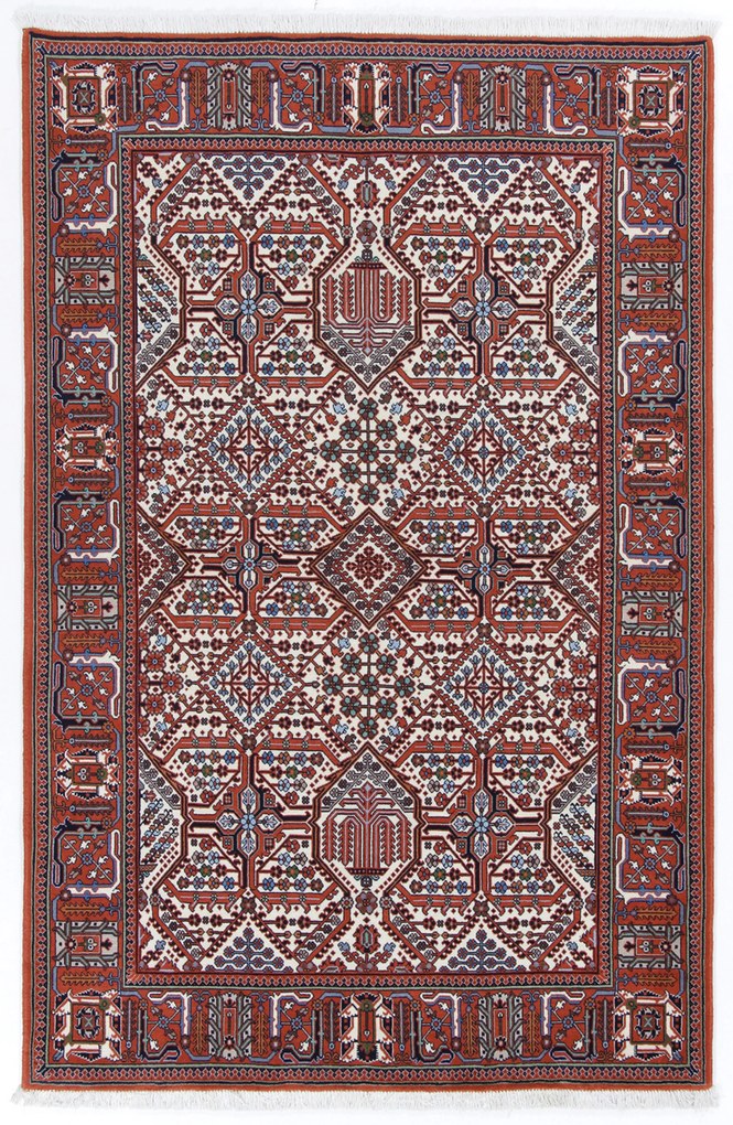 Meimeh Tappeto persiano 140 x 210 (Iran) Annodato A Mano