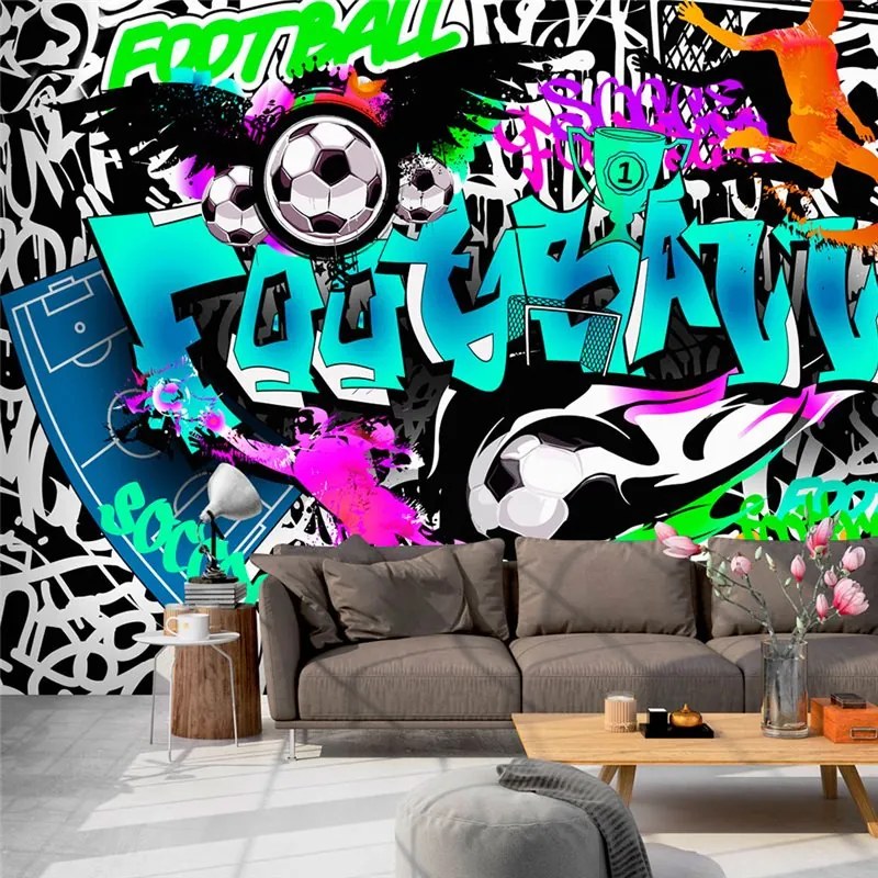 Fotomurale  Sports Graffiti  Colore colorful, Dimensioni e Misure 400x280