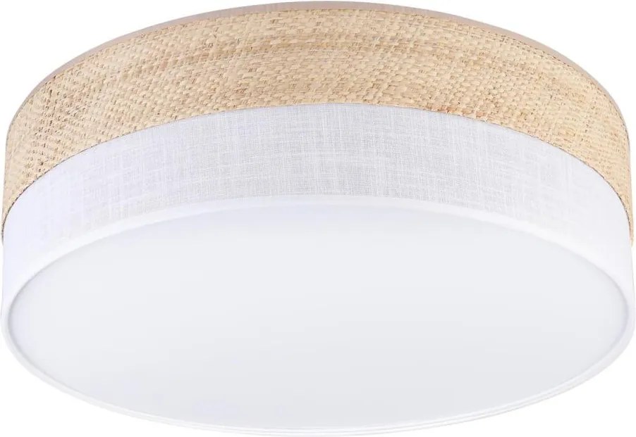 Plafoniera LED SIRJA BOHO LED/36W/230V Ø 45 cm beige/bianco
