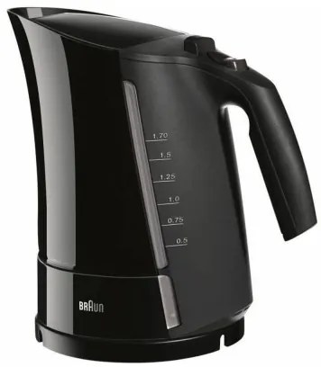 Bollitore d'Acqua Elettrico con Luce LED Braun WK300 Nero Plastica 2200 W 1,7 L 2200 W