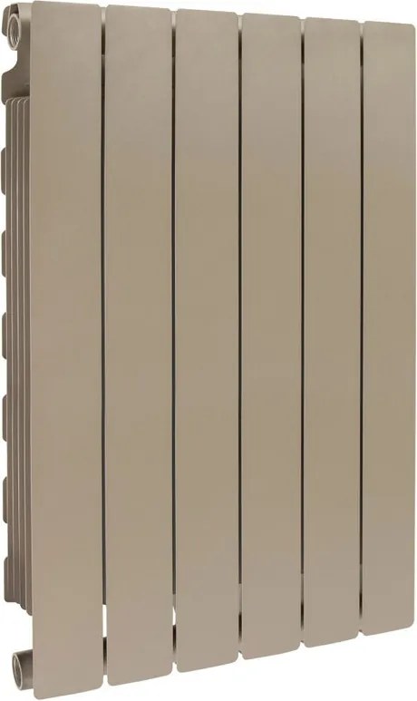 Termosifone in alluminio 6 elementi interasse 700 mm PRODIGE MODERN bronze