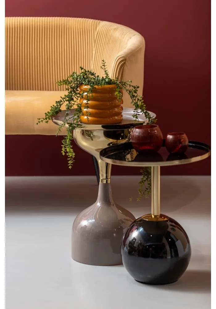 Tavolo rotondo in metallo ø 41 cm Ivy - Leitmotiv