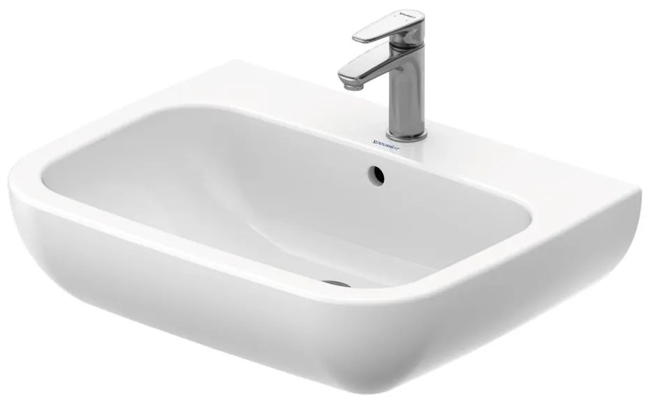 Duravit 23106500002 - Lavabo sospeso D-CODE 65x50 cm ceramica/bianco lucido