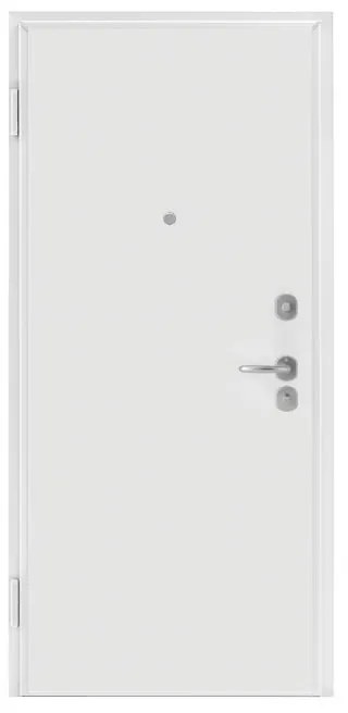 Pannello per porta d'ingresso coordinato Vega rivestito laminato bianco L 97  x H 212 cm, Sp 0.06 mm