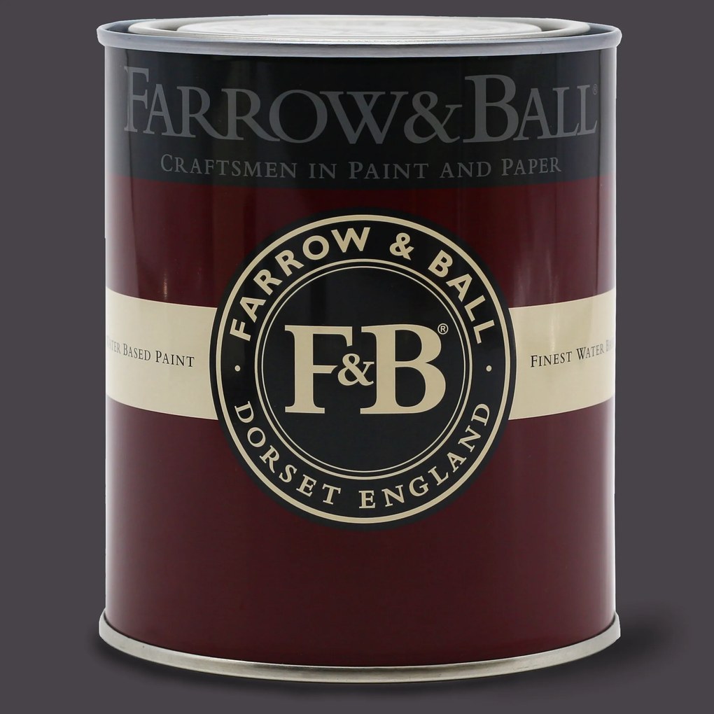 Farrow & Ball Flat Eggshell - Paean Black 294 - 2,5l