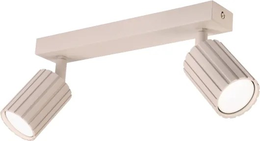 Brilagi - Faretto CRISPINA 2xGU10/10W/230V beige