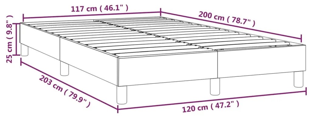 Giroletto a Molle Grigio Chiaro 120x200 cm in Tessuto