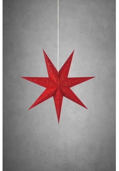 Markslöjd 700120 - Decorazione natalizia ARATORP 1xE14/25W/230V Ø 75 cm rossa