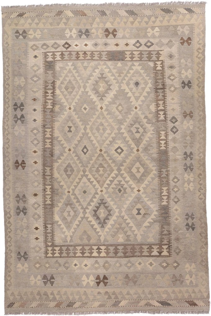 Kilim Tappeto 200x300 (Afghanistan) Tessuto A Mano
