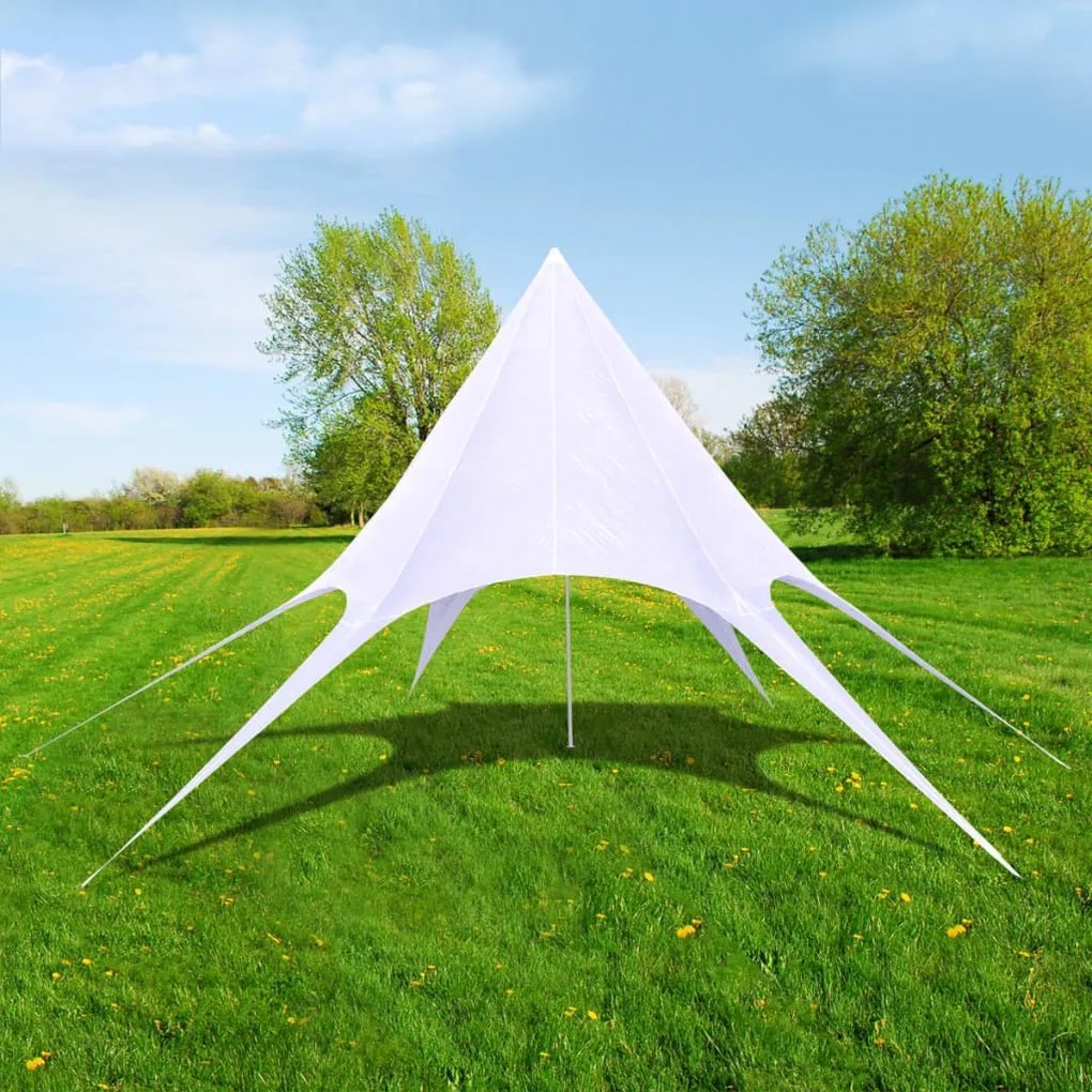 Gazebo Padiglione Tenda Da Giardino A Stella Esagonale 12m /