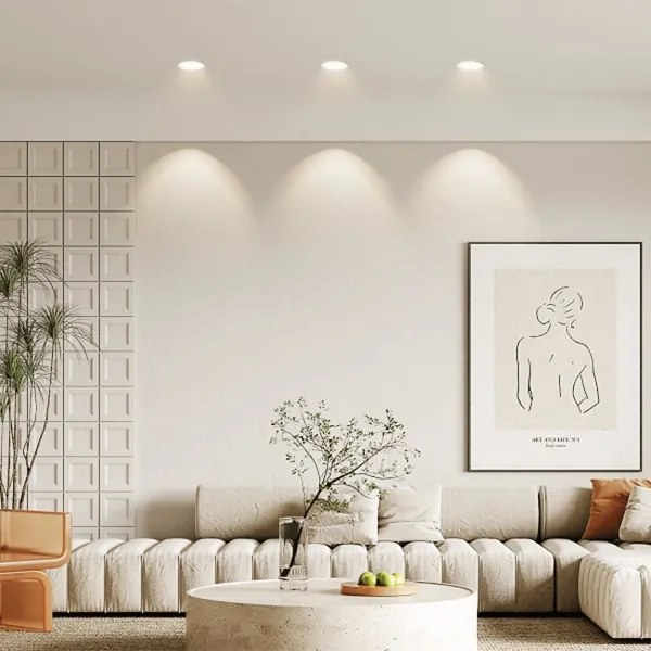 Aigostar- SET 3x Lampada da incasso da esterno LED LED/4,8W/230V 4000K IP65 bianco