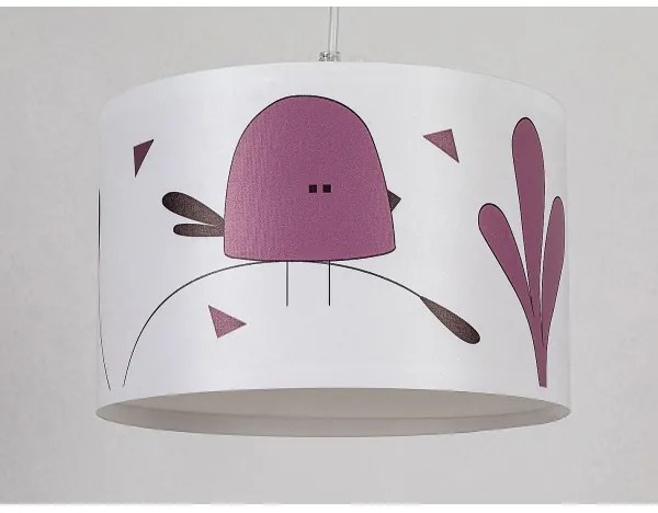 Rabalux 72069 - Lampadario a sospensione per bambini FOWLY 1xE27/40W/230V