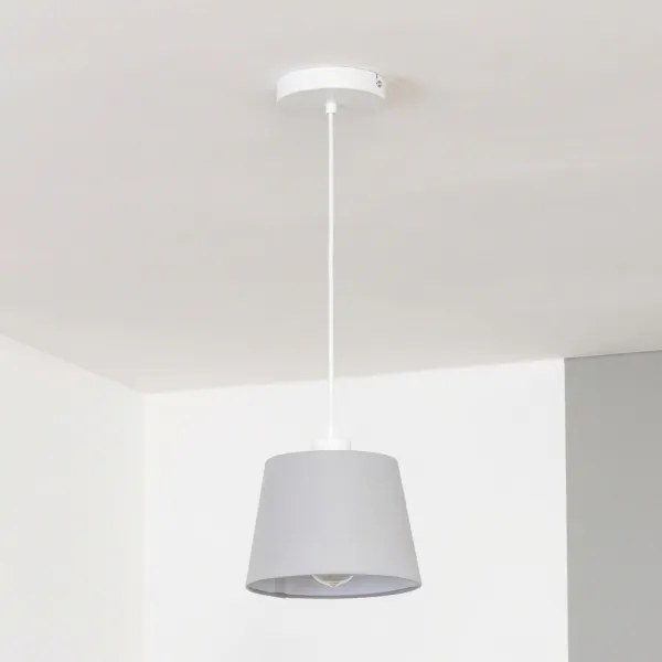 Brilagi - Lampada a sospensione LED con cavo CERIA 1xE27/40W/230V Ø 20,5 cm grigio