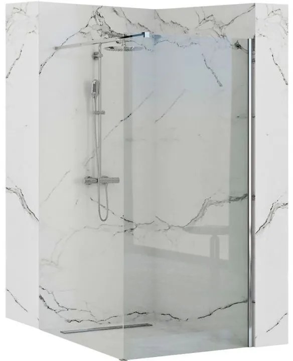 Parete doccia Rea Aero N 70 Transparent