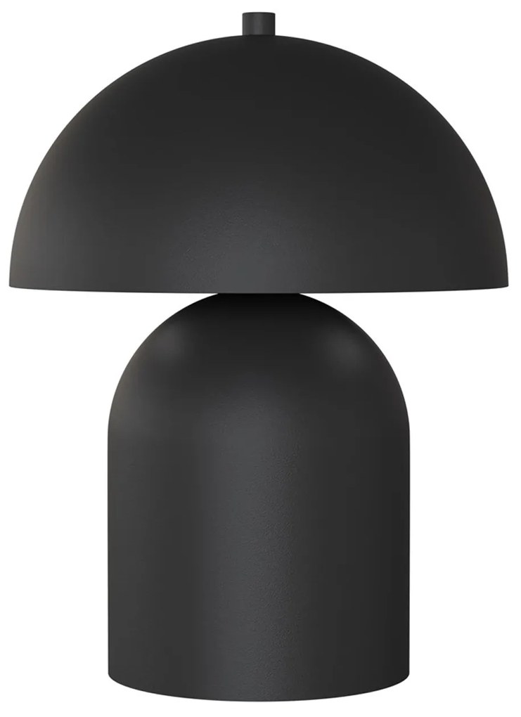 Lampada Da Tavolo Moderna Hera Acciaio Nero 2 Luci G9 Ip20