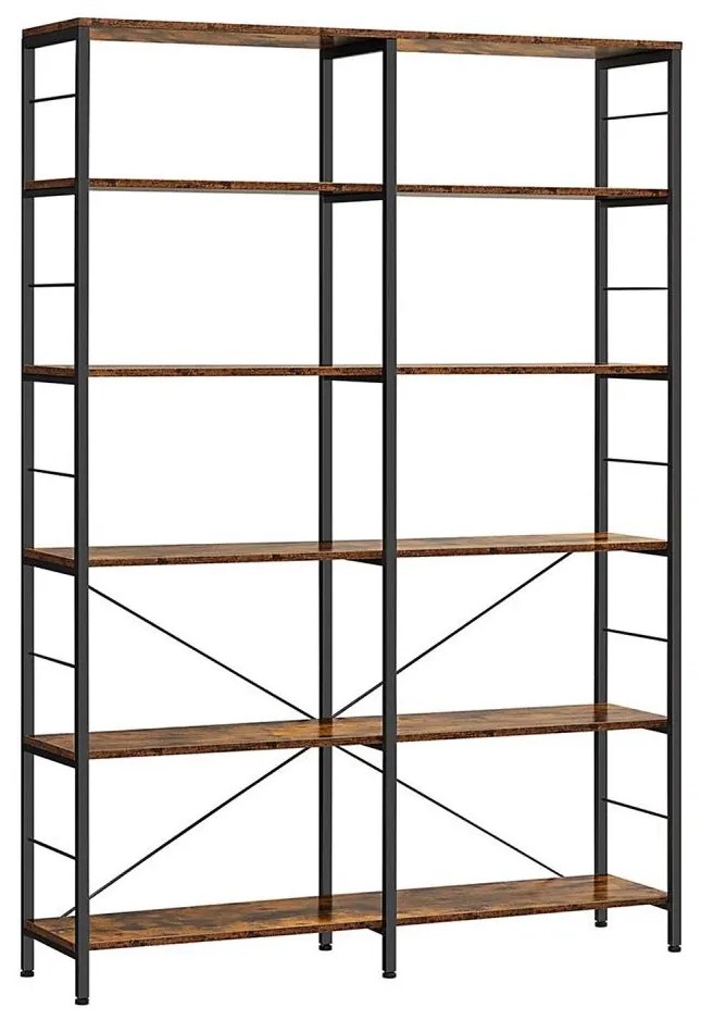 Libreria NAVARO marrone/nera