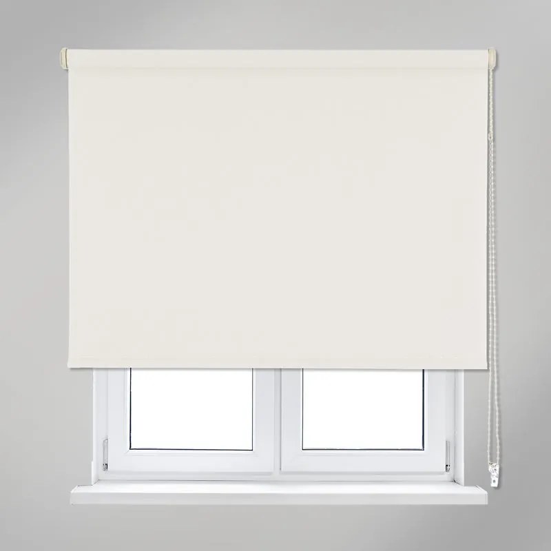 Tenda a rullo screen VIEWTEX Amara 5% beige lino, bianco 150x190 cm