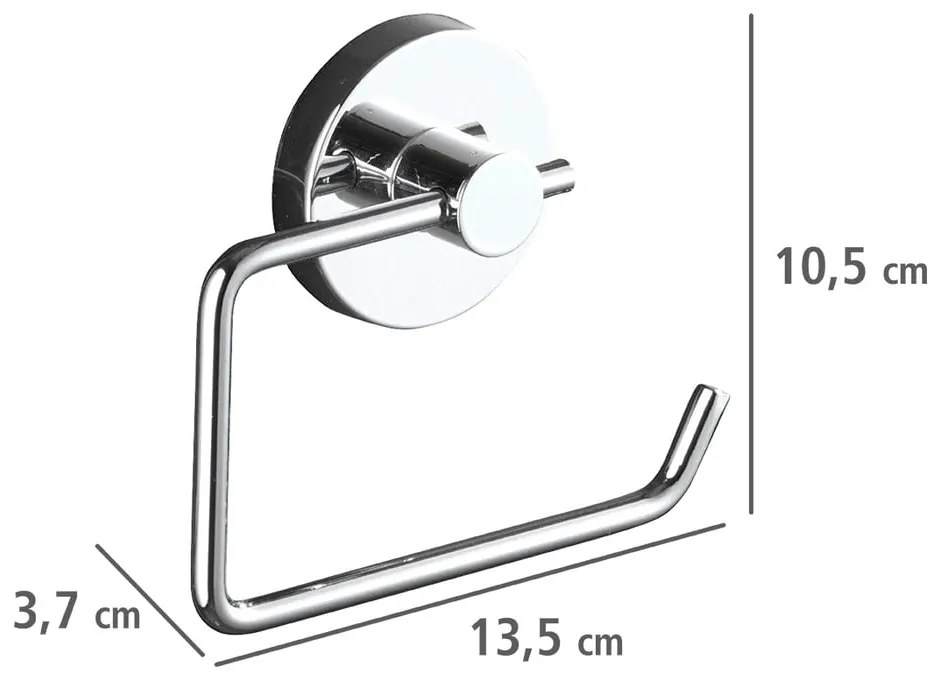 Set di accessori da bagno autoportanti grigio Milazzo - Wenko