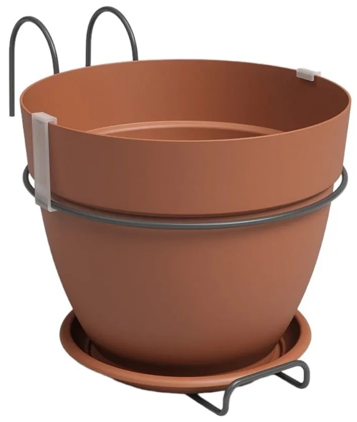 Vaso sospeso in plastica riciclata ø 20 cm Capri - Artevasi