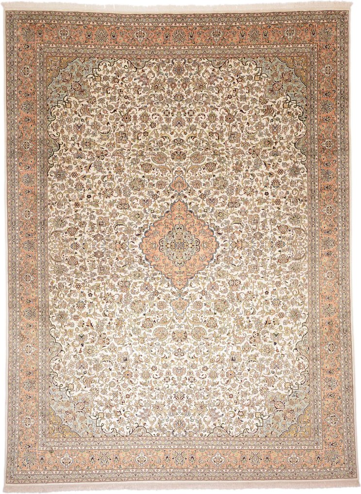 Cashmere Silk Tappeto orientale 240 x 330 (Indian) Annodato A Mano