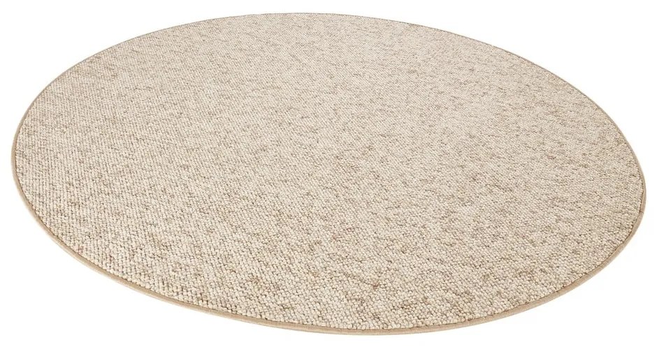 Tappeto beige-marrone , ⌀ 200 cm Wolly - BT Carpet