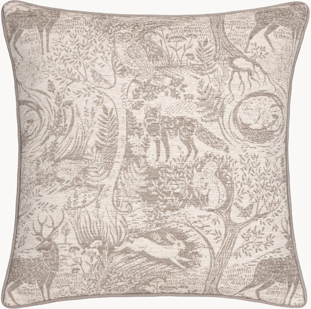 Cuscino decorativo in ciniglia Winter Woods
