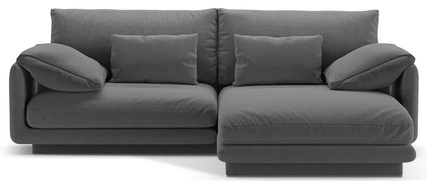 Divano angolare grigio scuro (angolo destro) Torino - Micadoni Home