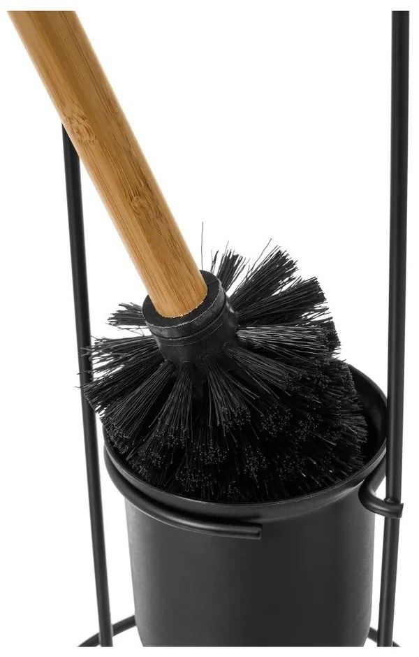 Scopino nero in metallo Simply - Casa Selección
