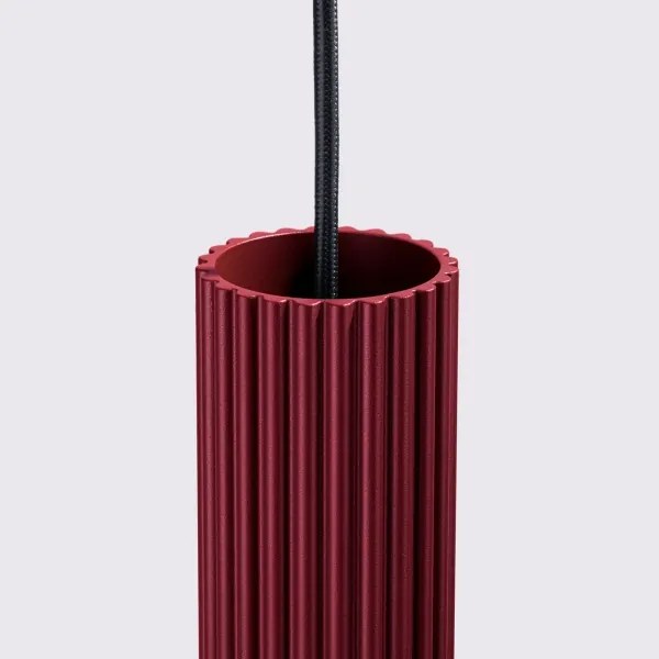 Brilagi - Lampadario a cavo CRESTO 1xGU10/10W/230V bordeaux