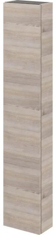 Colonna per mobile bagno Neo SENSEA 1 anta P 17 x L 30 x H 154 cm rovere grigio legno