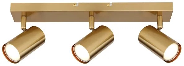 Globo 57911-3GO - Faretto ROBBY 3xGU10/35W/230V oro