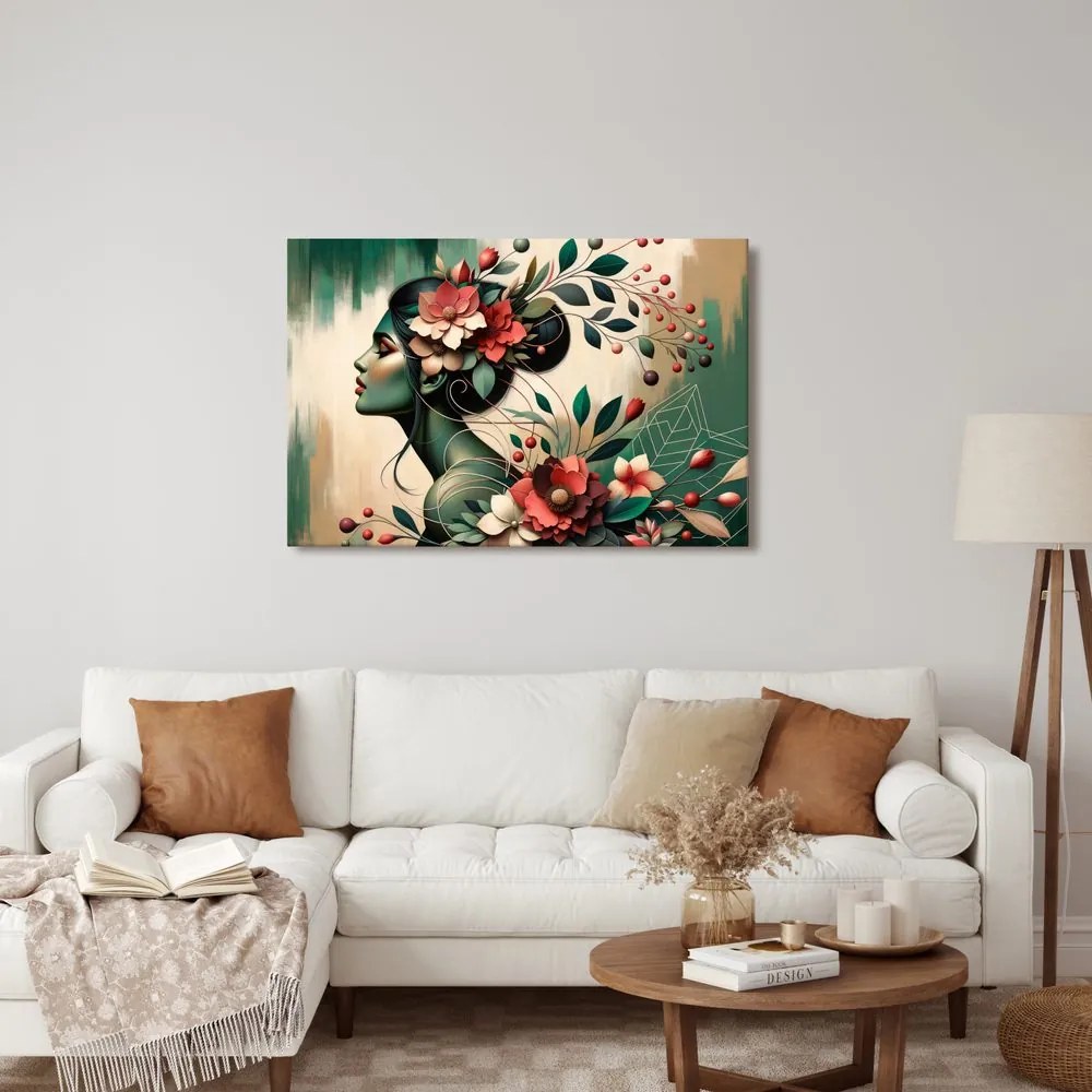 Quadro su tela – Dea dei fiori