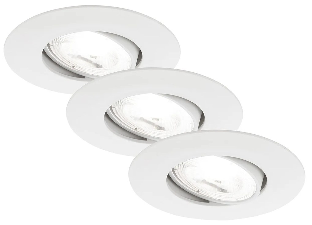 Faretto Incasso Kulana A Plastica Bianco Led Integrato 2W 4000K