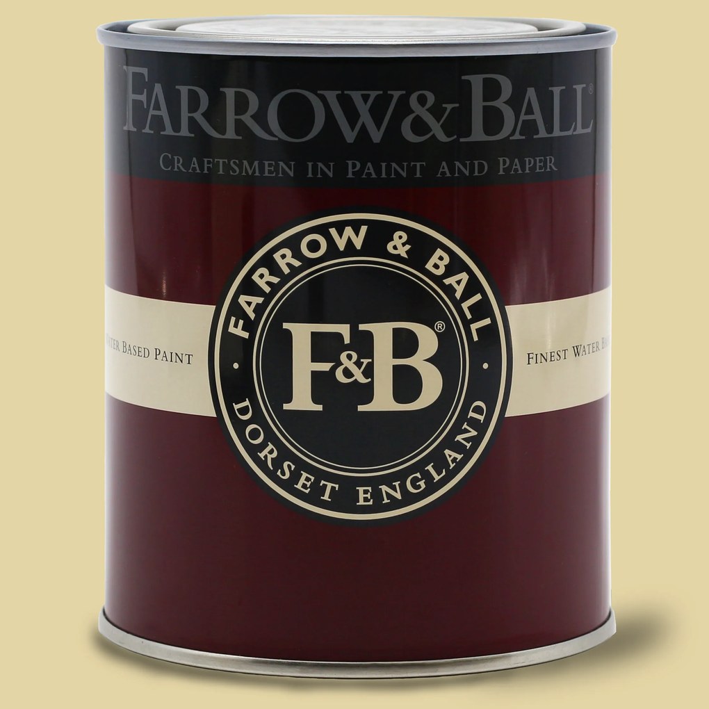 Farrow & Ball Flat Eggshell Archive Colour - Hound Lemon 2 - 5l