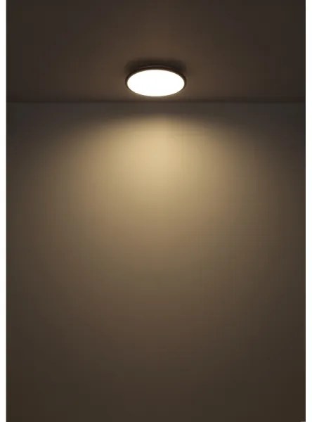 Globo 41569-18BC - Plafoniera LED XANDER LED/18W/230V 4000K nero