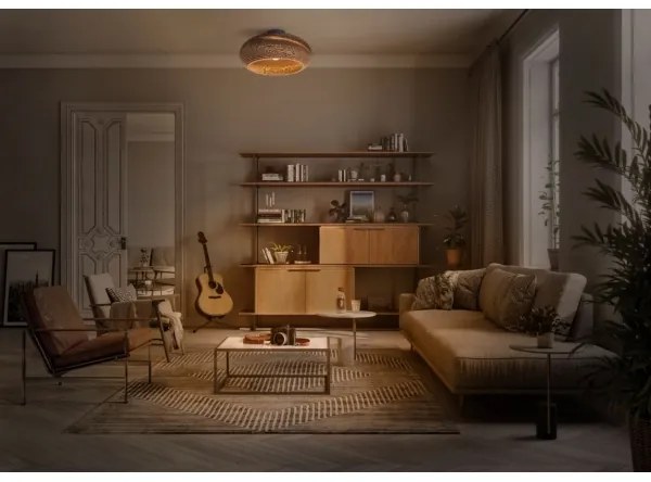 Ledvance - Plafoniera DECOR CARDBOARD 1xE27/15W/230V diametro 40 cm