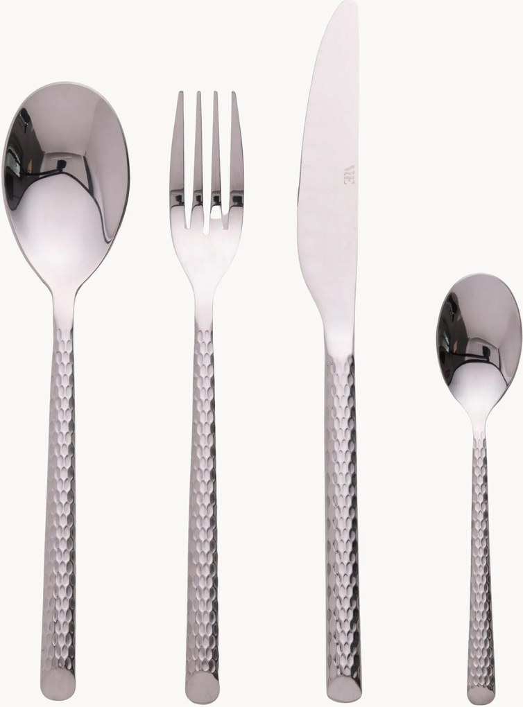 Set di 24 posate lucide Malindi, 6 persone